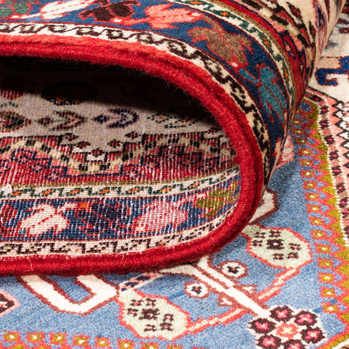 Løber Persisk tæppe - Nomadisk - 306 x 83 cm - creme