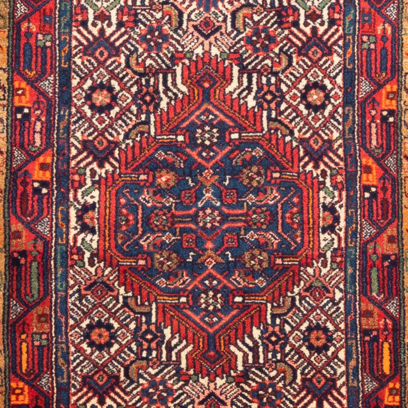 Løber Persisk tæppe - Nomadisk - 303 x 84 cm - flerfarvet