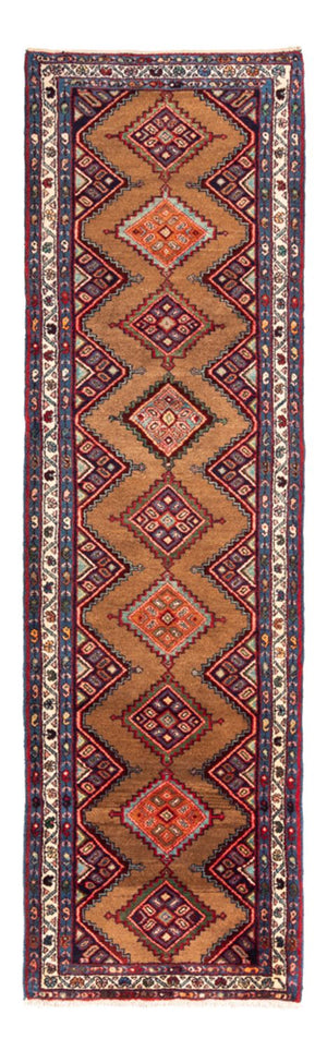 Løber Persisk tæppe - Nomadisk - 298 x 86 cm - brun