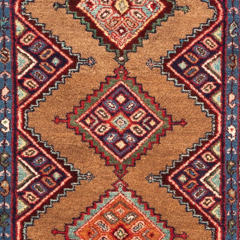 Løber Persisk tæppe - Nomadisk - 298 x 86 cm - brun