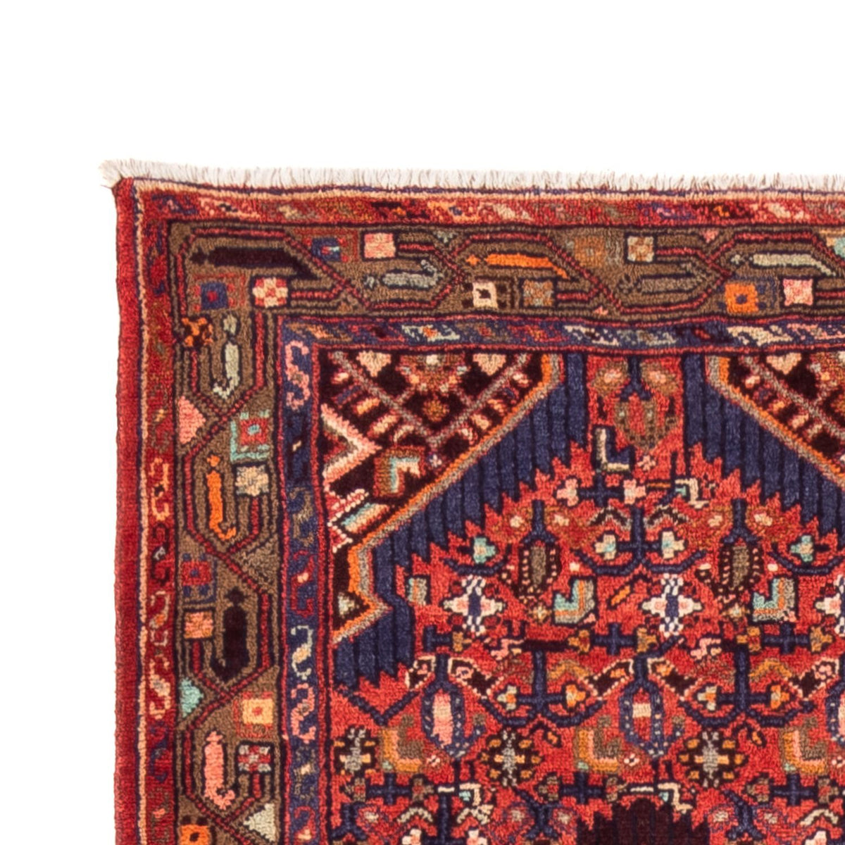 Løber Persisk tæppe - Nomadisk - 297 x 82 cm - rød