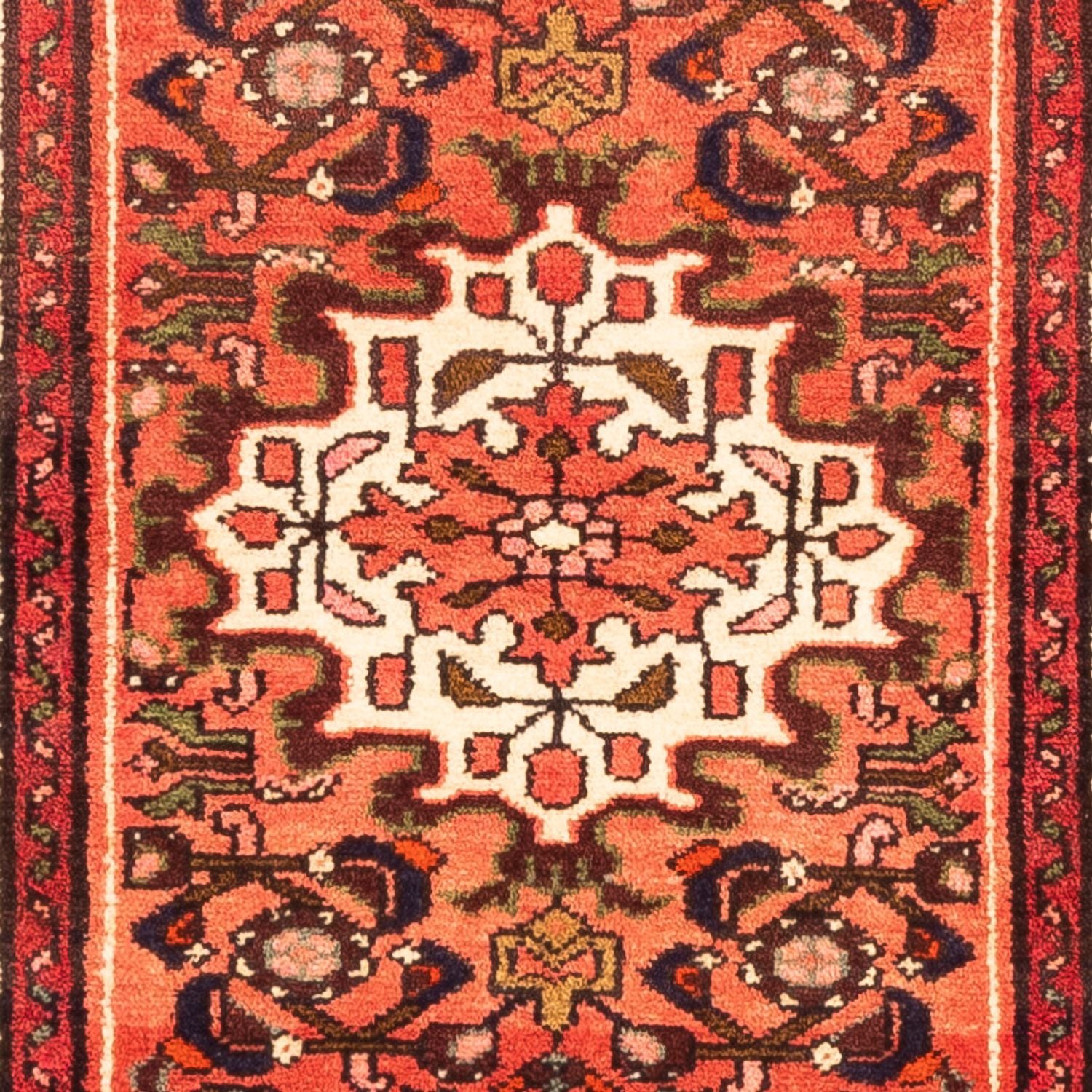 Løber Persisk tæppe - Nomadisk - 308 x 83 cm - rød