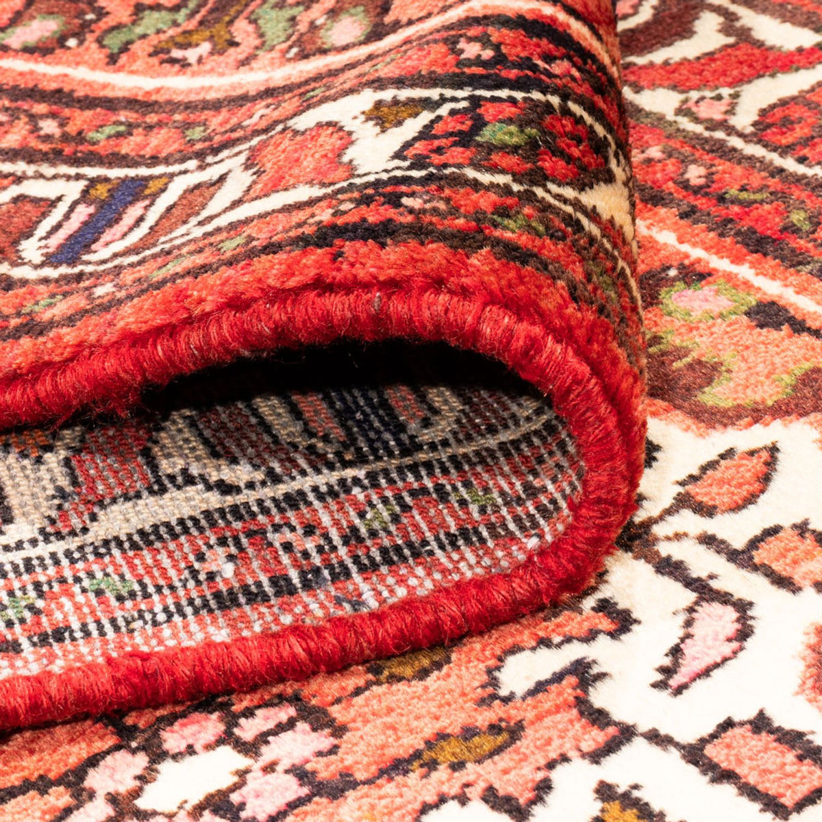 Løber Persisk tæppe - Nomadisk - 308 x 83 cm - rød