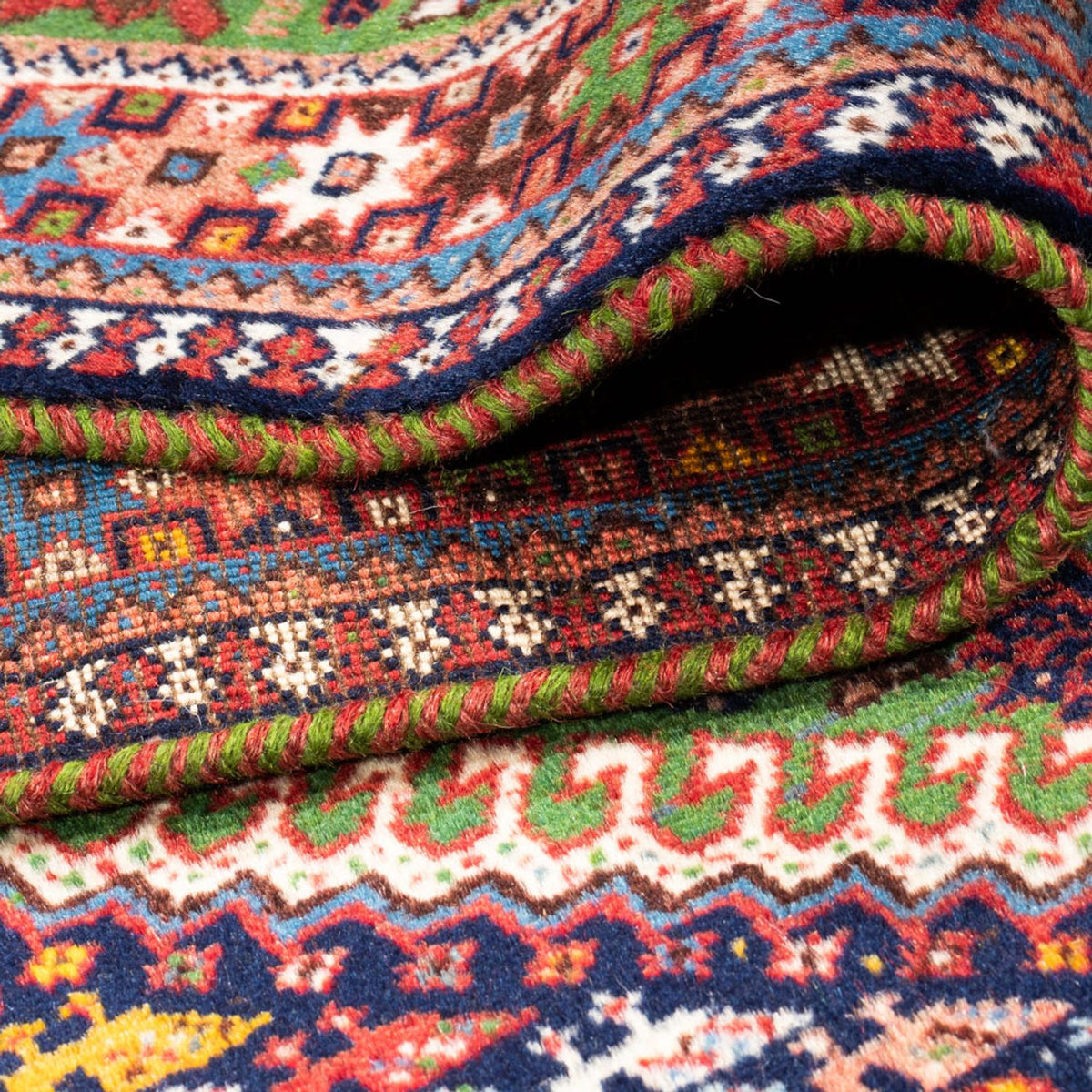 Løber Persisk tæppe - Nomadisk - 283 x 74 cm - grøn