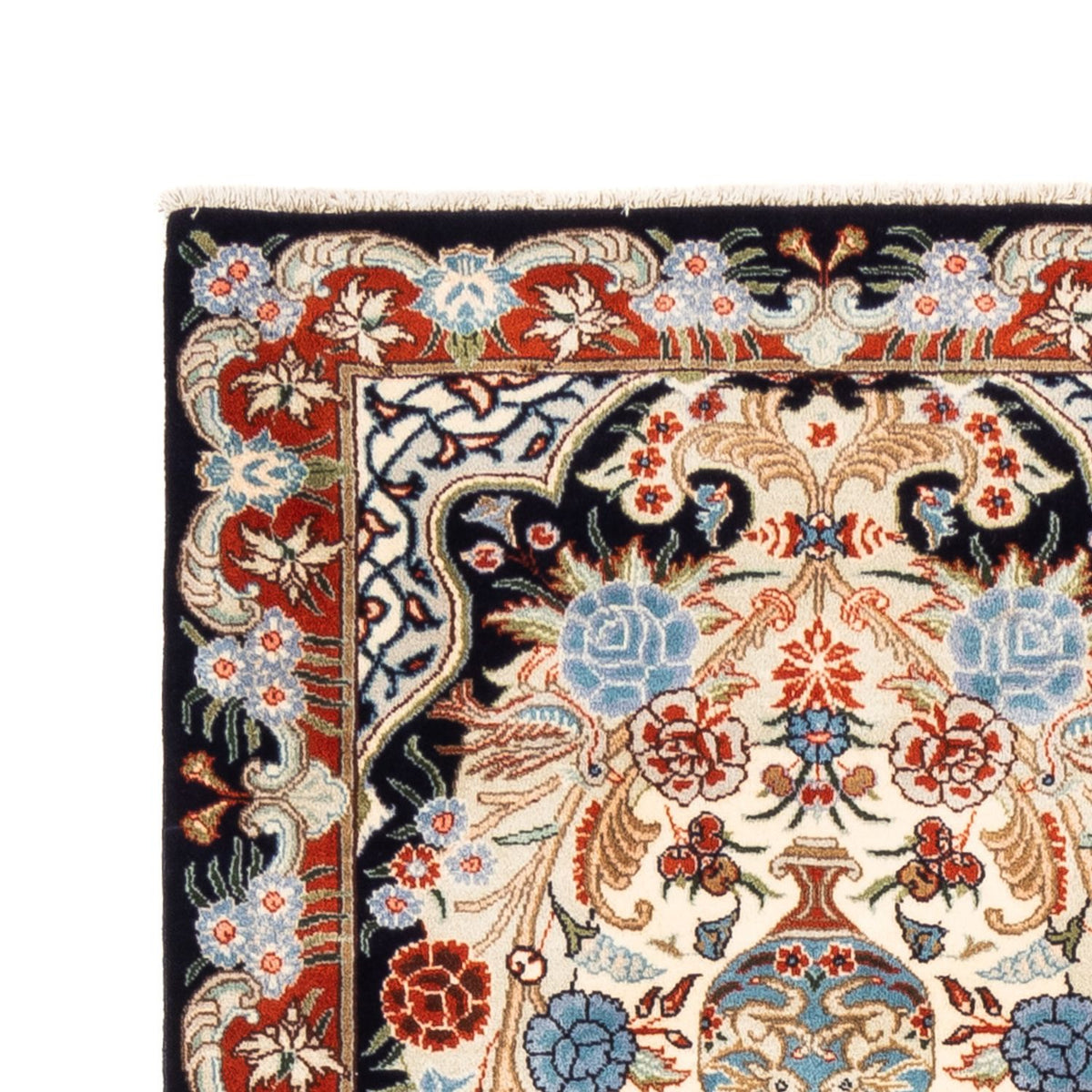 Løber Persisk tæppe - Classic - 245 x 90 cm - mørkeblå