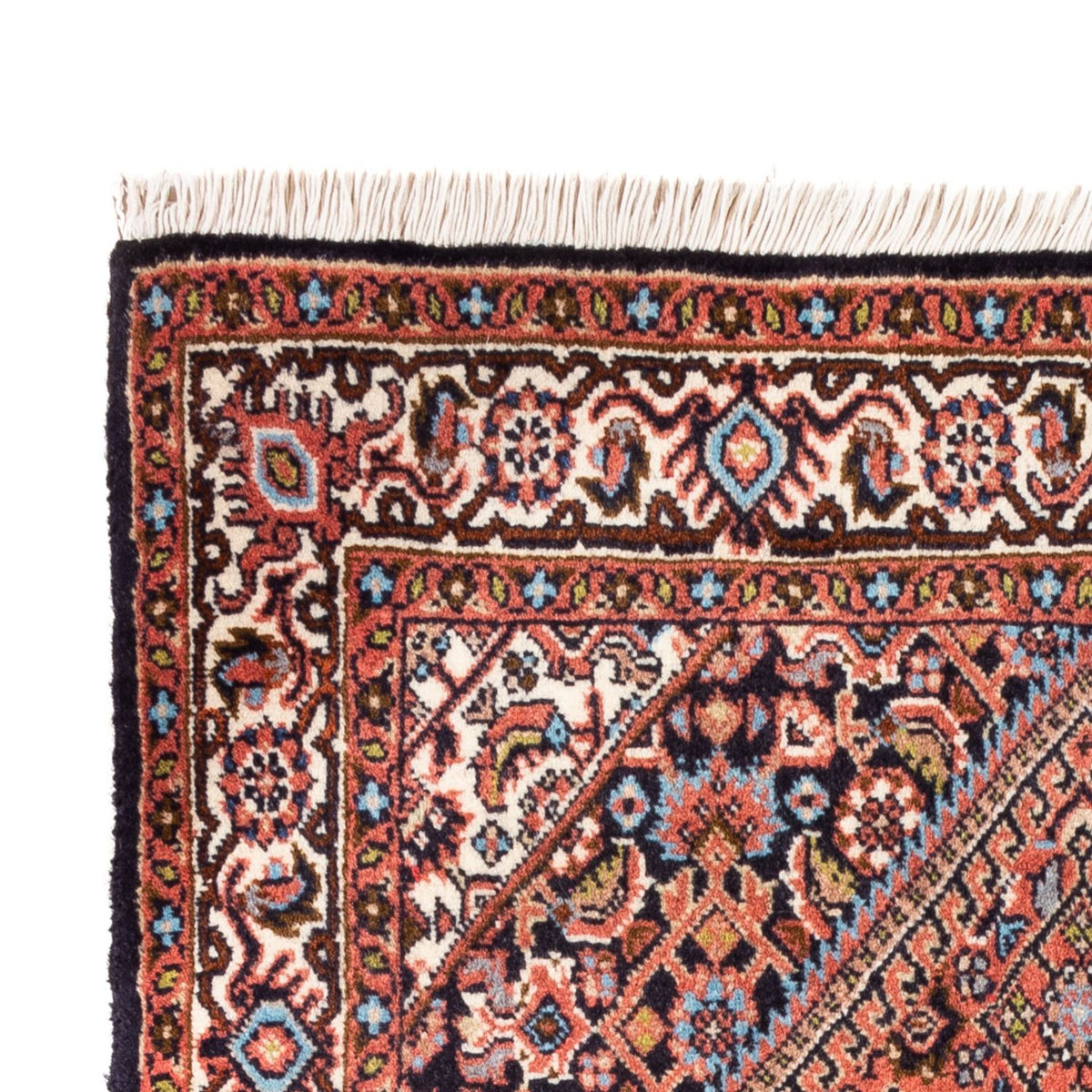 Persisk tæppe - Bijar - Royal - 105 x 70 cm - rød