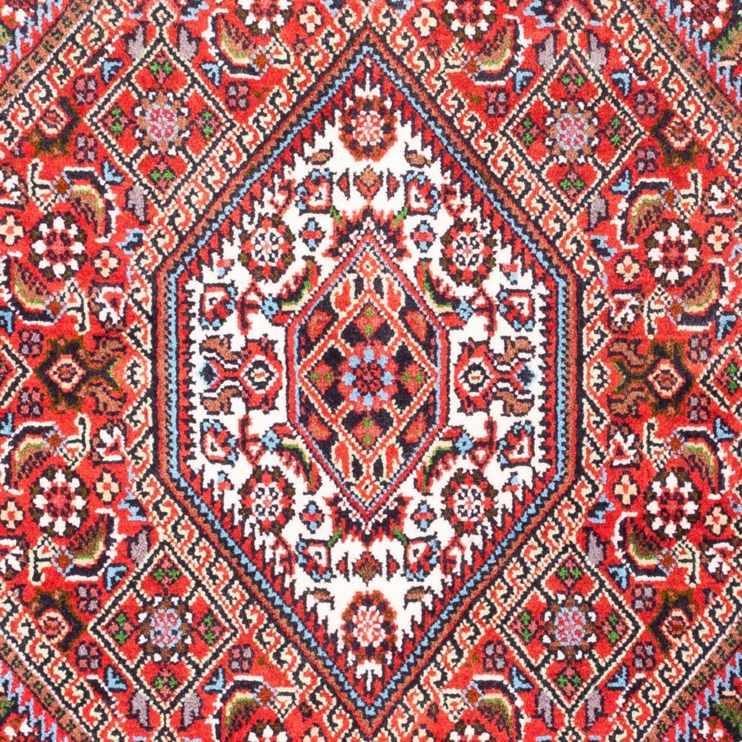 Persisk tæppe - Bijar - Royal - 108 x 70 cm - rød