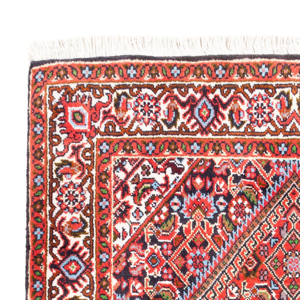 Persisk tæppe - Bijar - Royal - 108 x 70 cm - rød