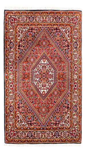 Persisk tæppe - Bijar - Royal - 112 x 70 cm - rød