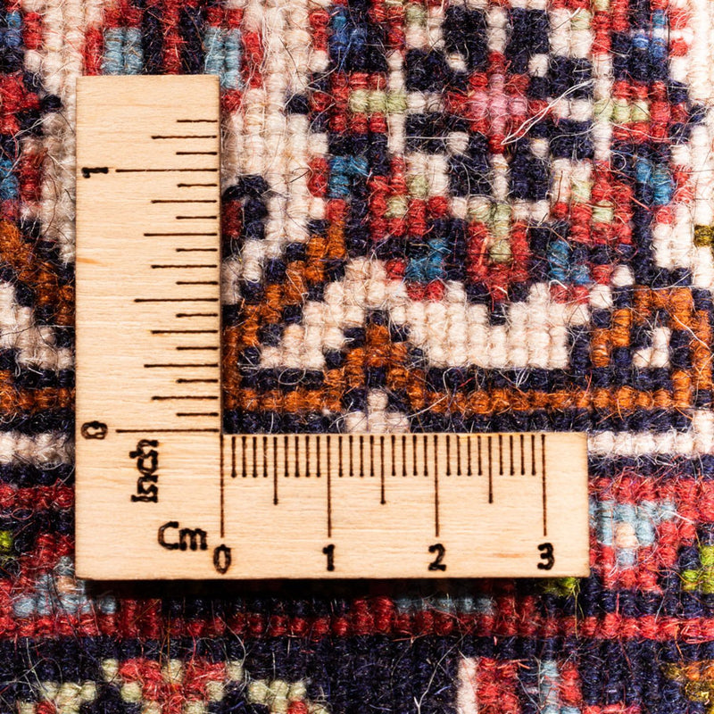 Persisk tæppe - Bijar - Royal - 104 x 70 cm - rød