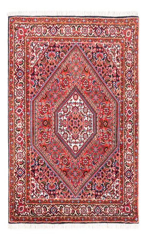 Persisk tæppe - Bijar - Royal - 108 x 70 cm - rød