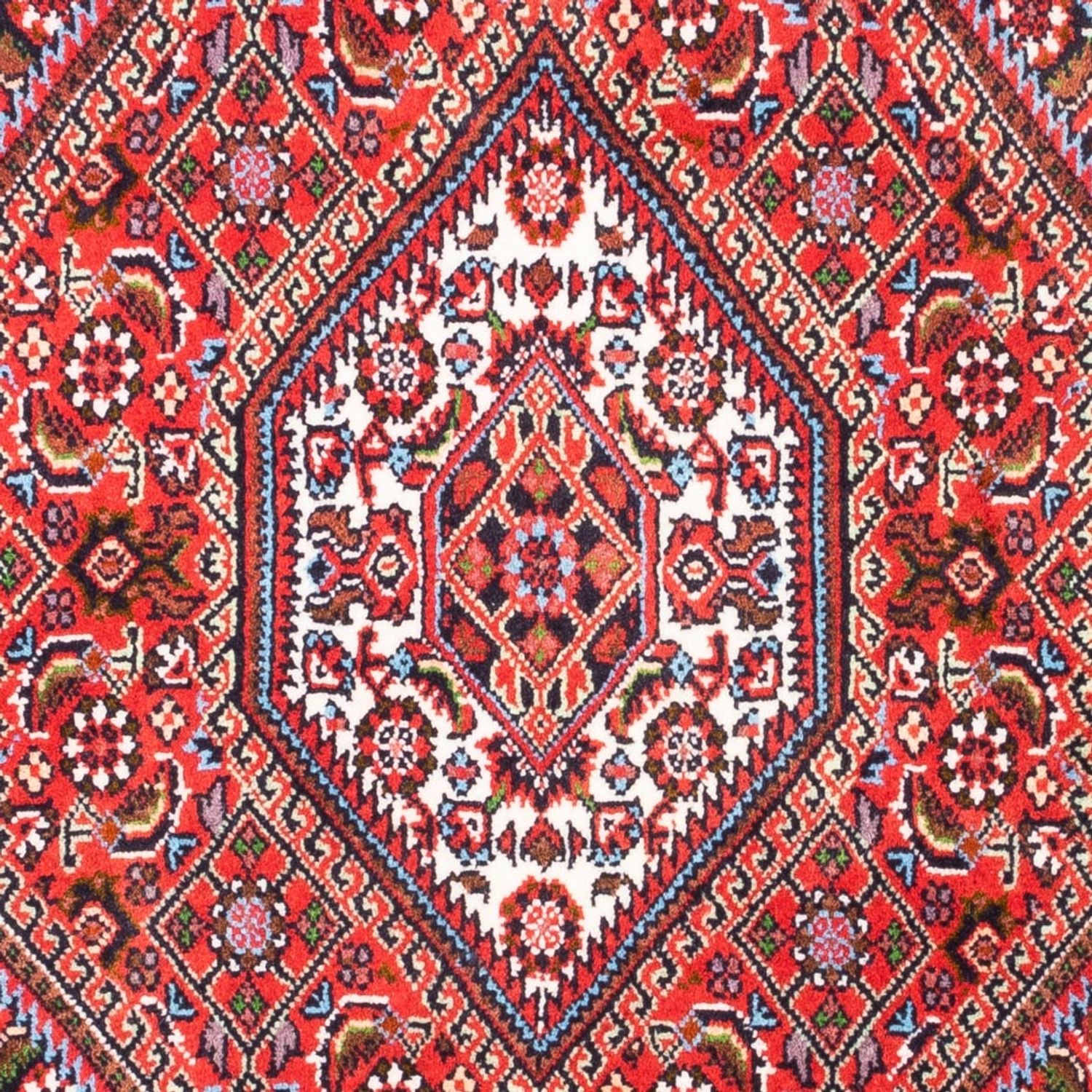 Persisk tæppe - Bijar - Royal - 108 x 70 cm - rød