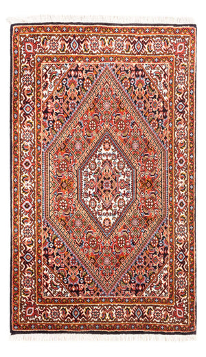 Persisk tæppe - Bijar - Royal - 113 x 70 cm - rød