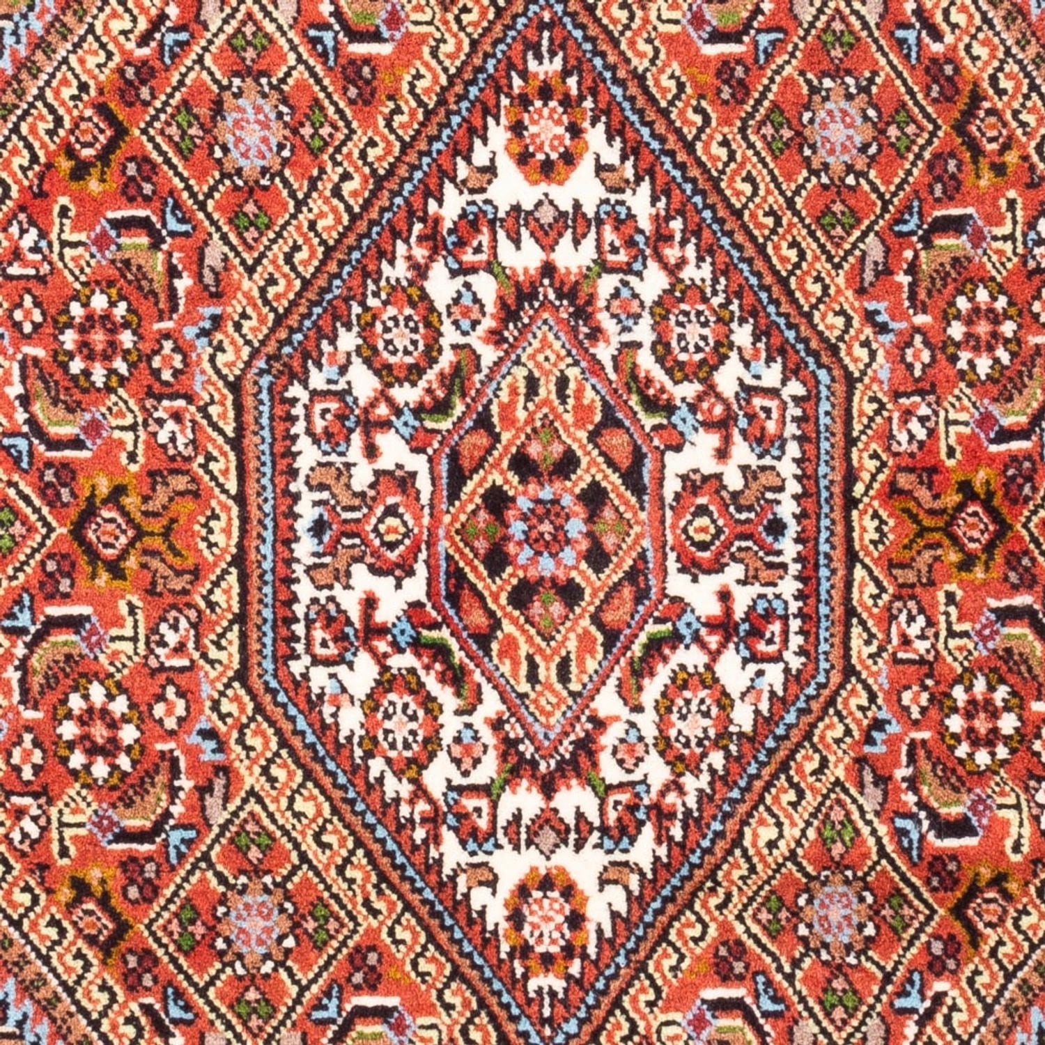 Persisk tæppe - Bijar - Royal - 113 x 70 cm - rød