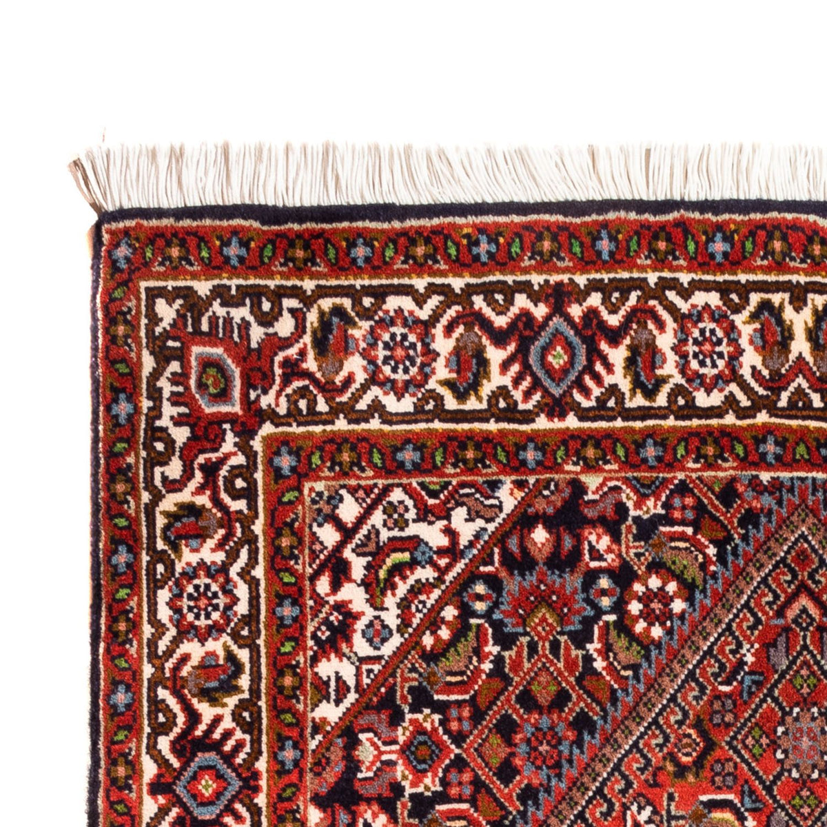 Persisk tæppe - Bijar - Royal - 104 x 70 cm - rød