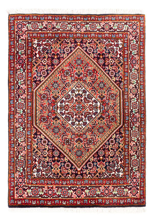 Persisk tæppe - Bijar - Royal - 98 x 68 cm - rød
