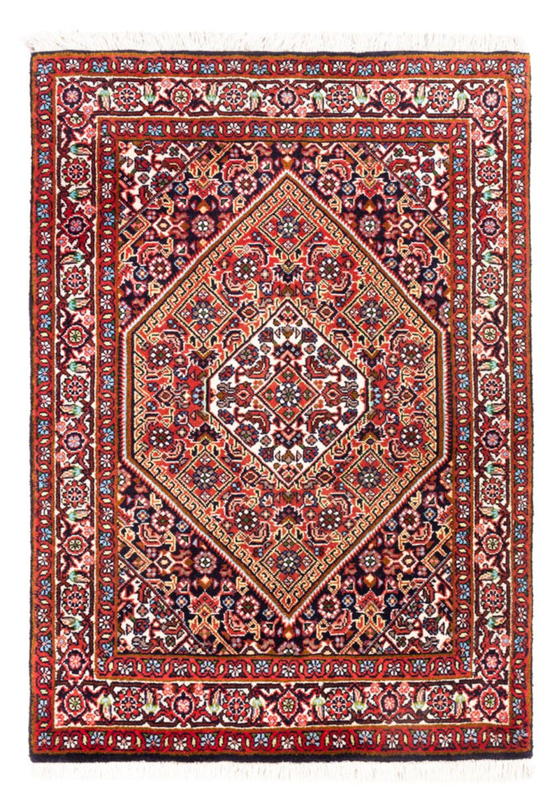 Persisk tæppe - Bijar - Royal - 98 x 68 cm - rød