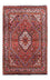 Persisk tæppe - Bijar - Royal - 104 x 72 cm - rød