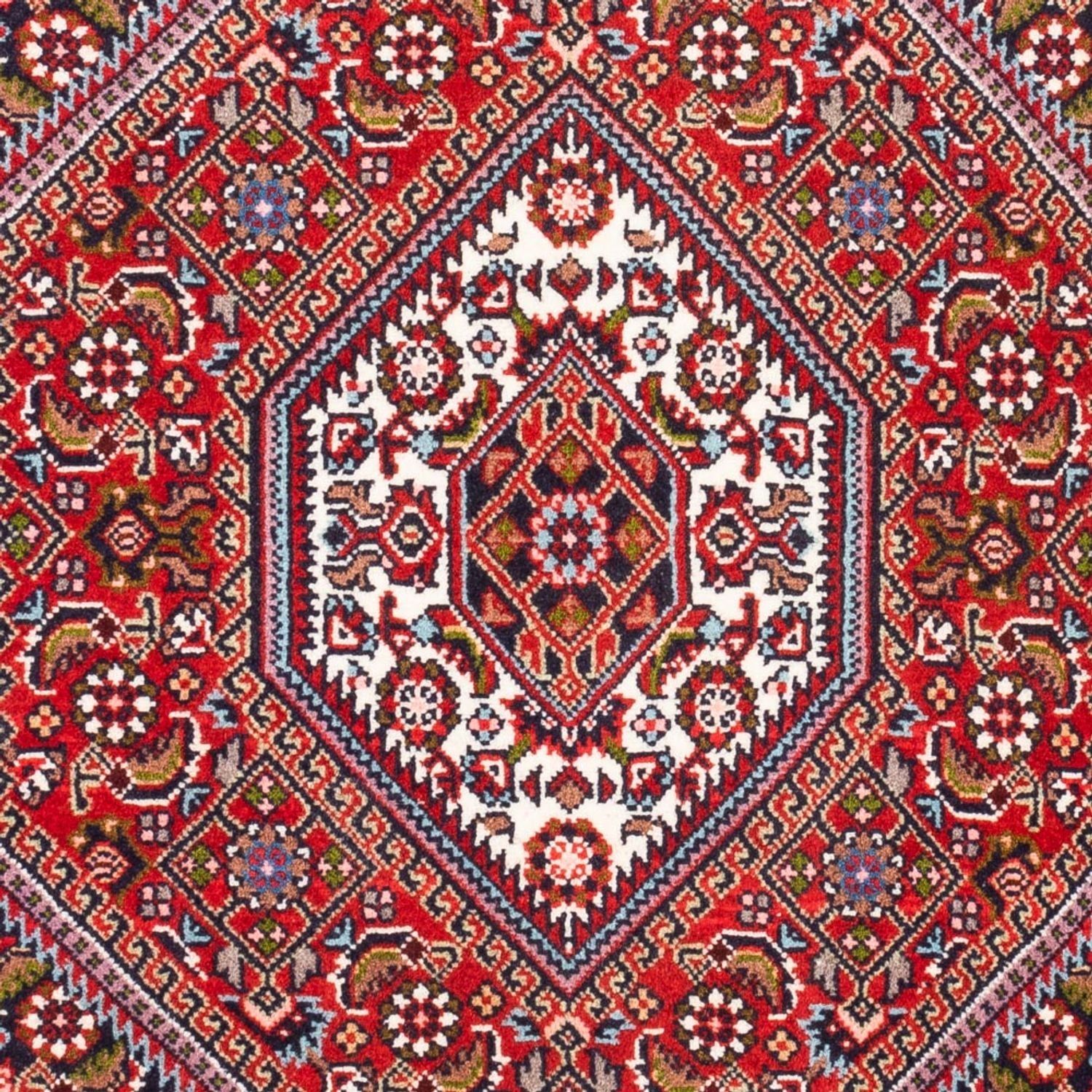 Persisk tæppe - Bijar - Royal - 94 x 72 cm - rød