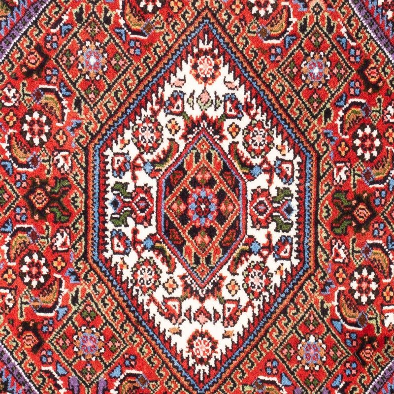 Persisk tæppe - Bijar - Royal - 104 x 70 cm - rød