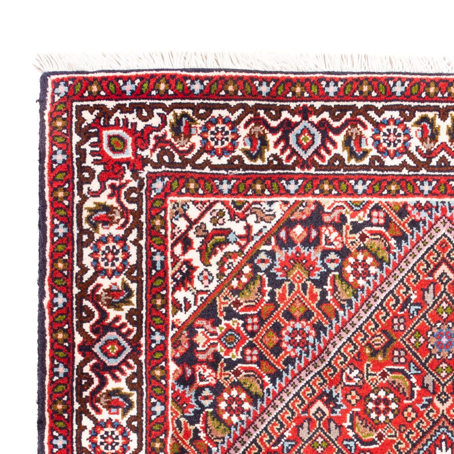Persisk tæppe - Bijar - Royal - 95 x 72 cm - rød