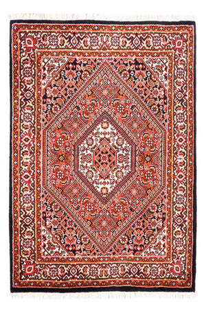Persisk tæppe - Bijar - Royal - 98 x 70 cm - rød
