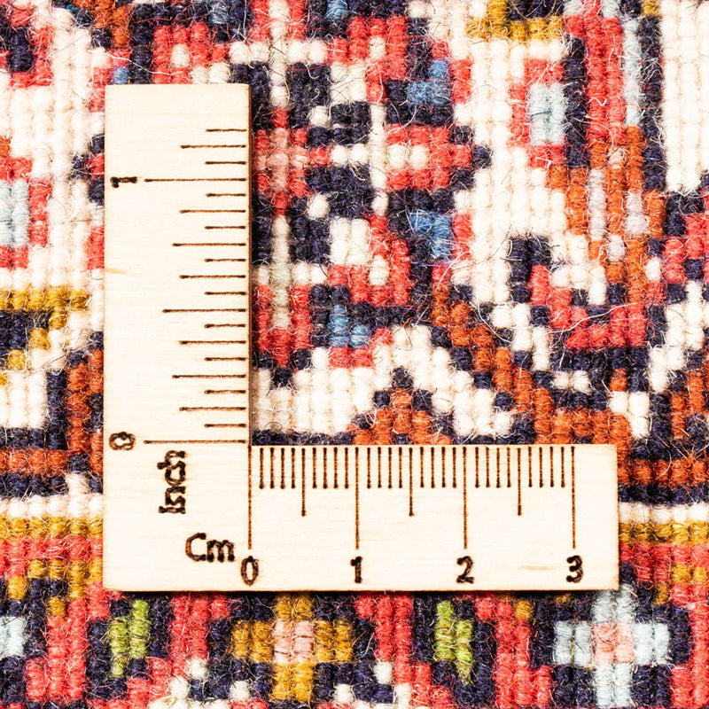 Persisk tæppe - Bijar - Royal - 98 x 70 cm - rød