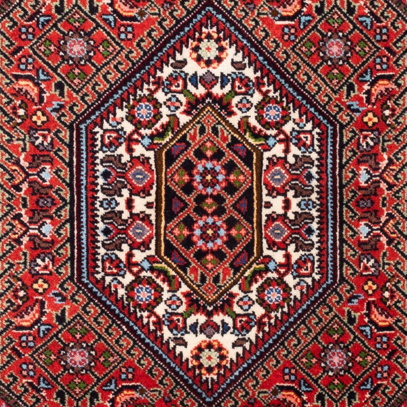 Persisk tæppe - Bijar - Royal - 98 x 68 cm - rød