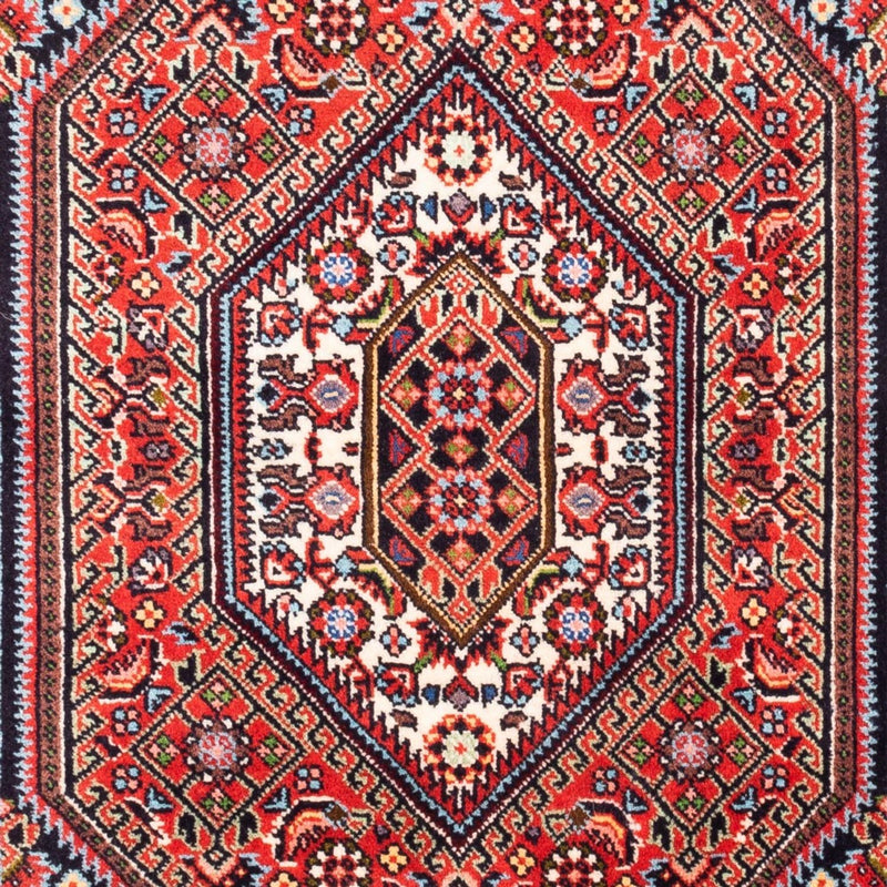 Persisk tæppe - Bijar - Royal - 103 x 70 cm - rød