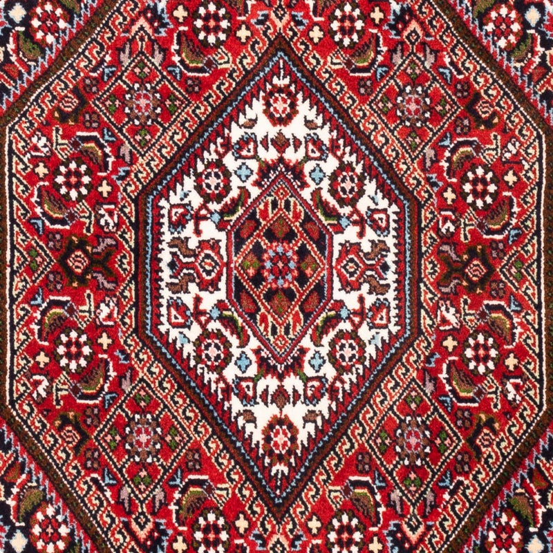 Persisk tæppe - Bijar - Royal - 104 x 72 cm - rød
