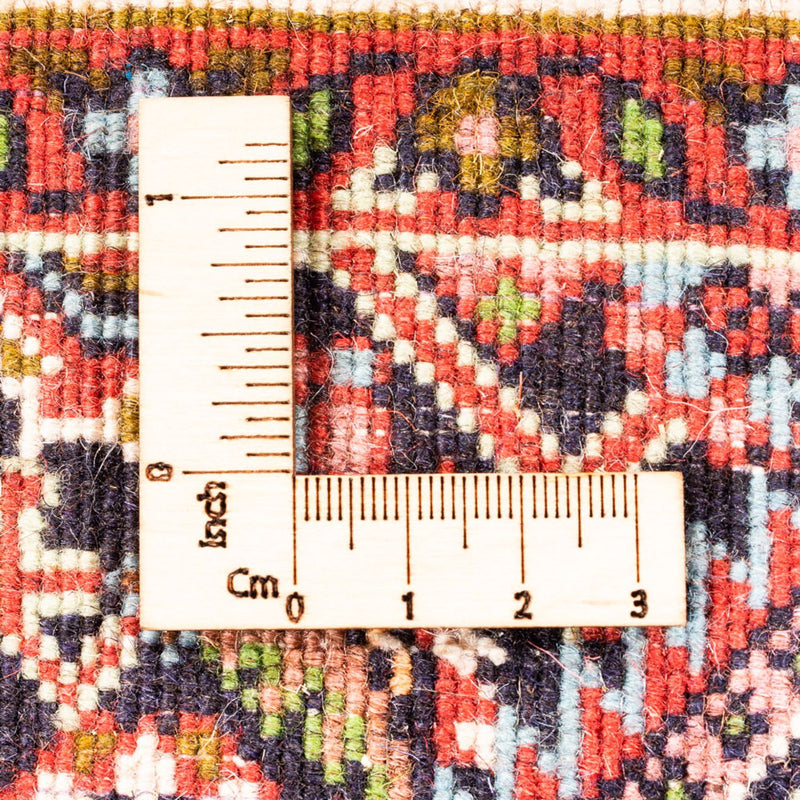 Persisk tæppe - Bijar - Royal - 90 x 70 cm - rød