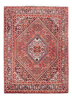 Persisk tæppe - Bijar - Royal - 94 x 72 cm - rød