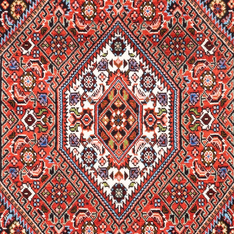 Persisk tæppe - Bijar - Royal - 104 x 69 cm - rød