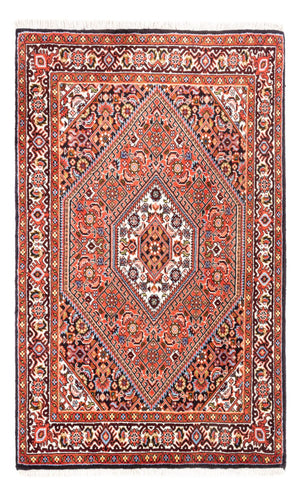 Persisk tæppe - Bijar - Royal - 105 x 70 cm - rød