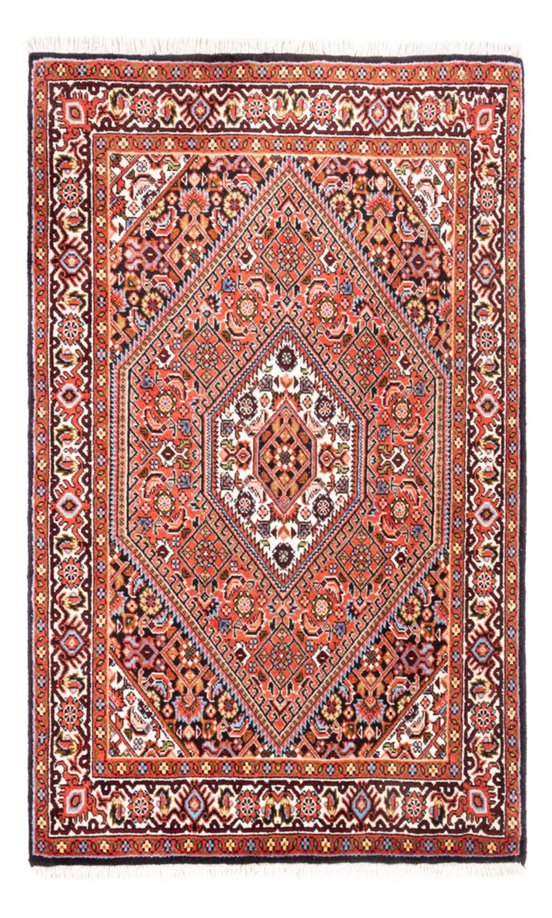 Persisk tæppe - Bijar - Royal - 105 x 70 cm - rød