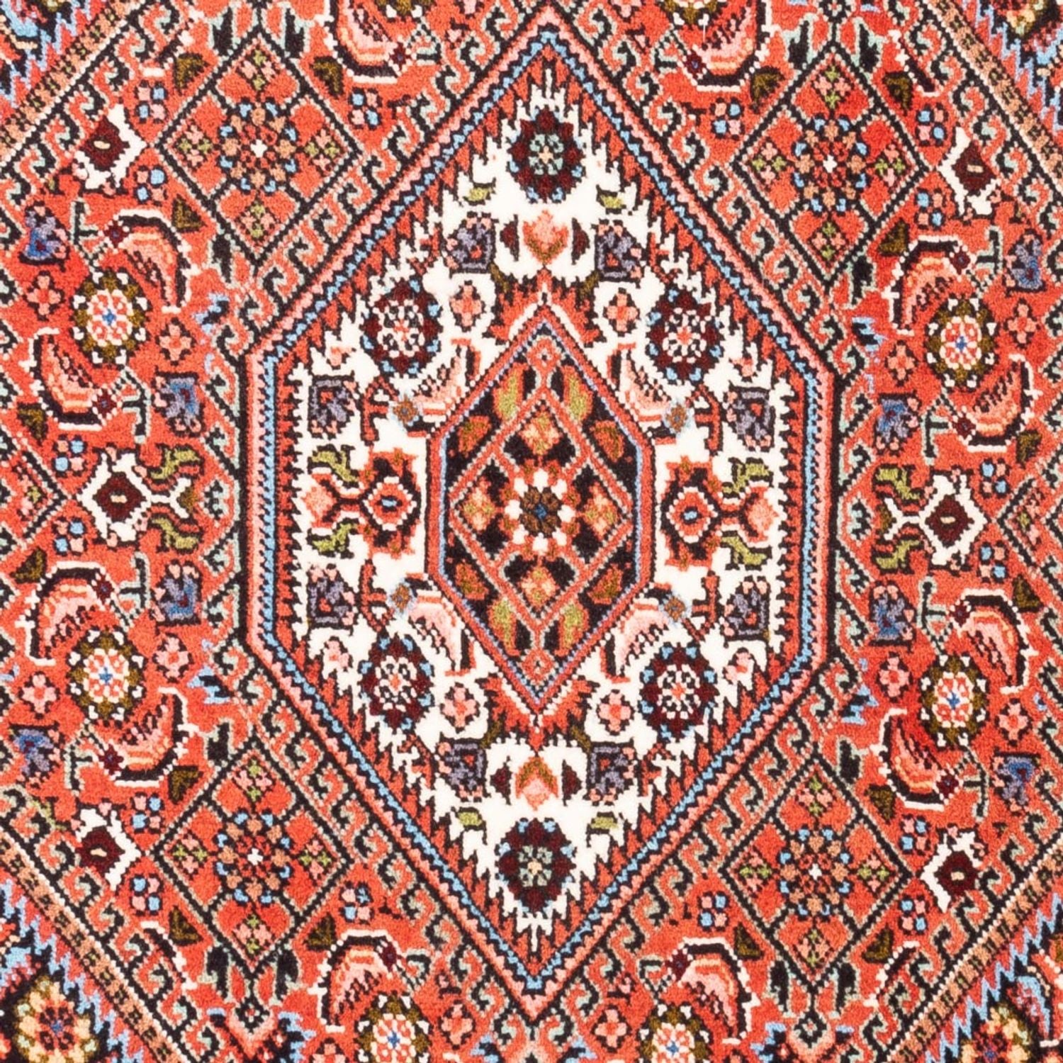 Persisk tæppe - Bijar - Royal - 105 x 70 cm - rød