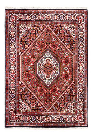 Persisk tæppe - Bijar - Royal - 104 x 74 cm - rød