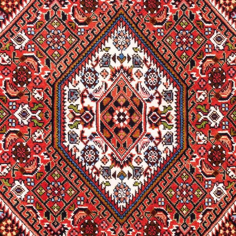 Persisk tæppe - Bijar - Royal - 104 x 74 cm - rød