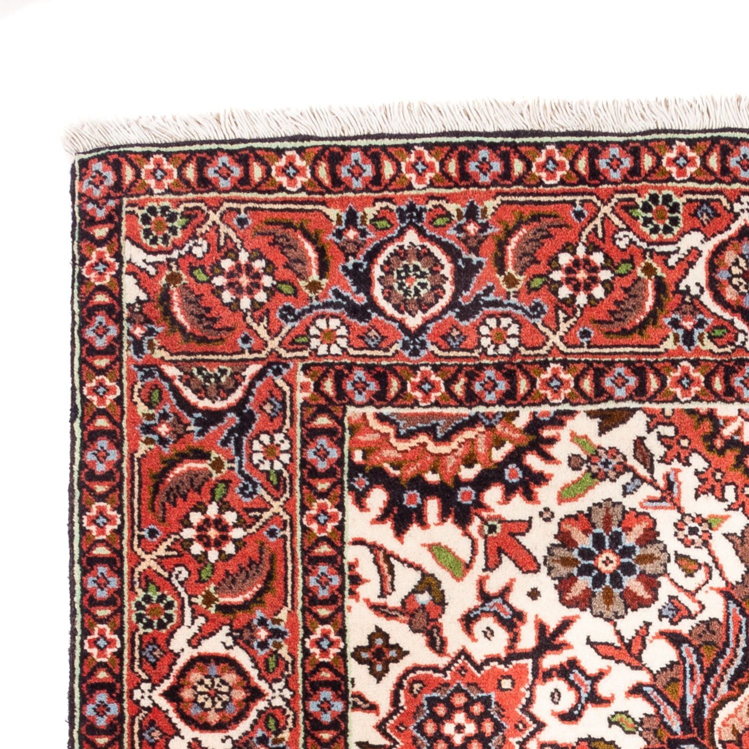 Persisk tæppe - Bijar - Royal - 107 x 77 cm - creme