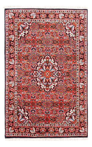 Persisk tæppe - Bijar - Royal - 98 x 66 cm - rød