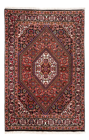 Persisk tæppe - Bijar - Royal - 98 x 70 cm - rød