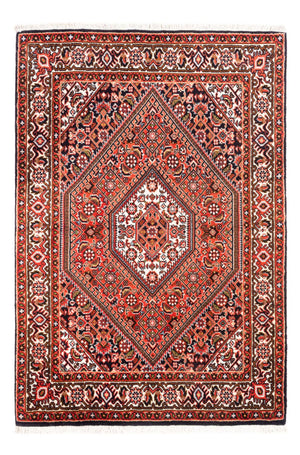 Persisk tæppe - Bijar - Royal - 102 x 71 cm - rød
