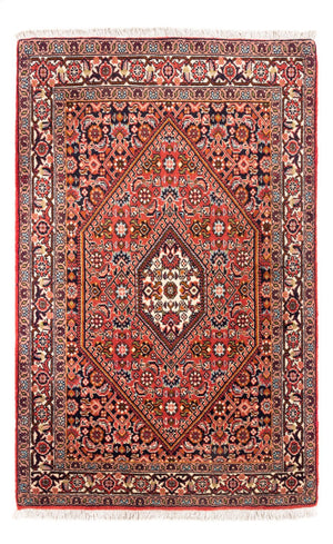 Persisk tæppe - Bijar - Royal - 109 x 70 cm - rød