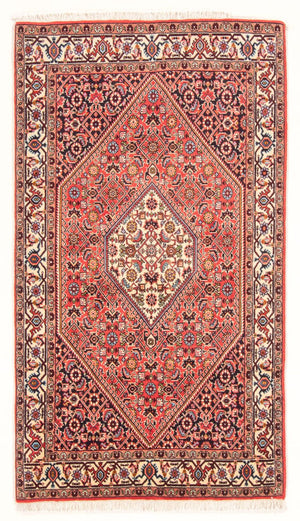 Persisk tæppe - Bijar - Royal - 150 x 87 cm - rød
