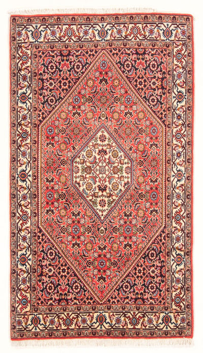 Bidjar - Bukan Tæppe 87x150cm - Persisk tæppe - rød