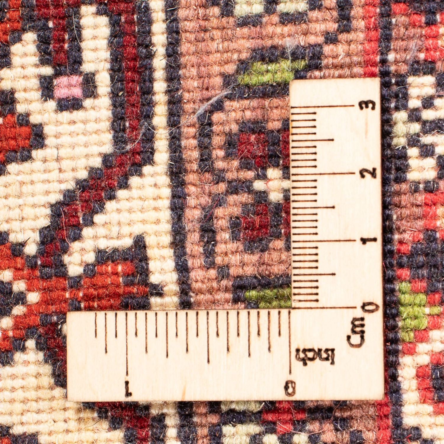 Persisk tæppe - Bijar - Royal - 150 x 87 cm - rød