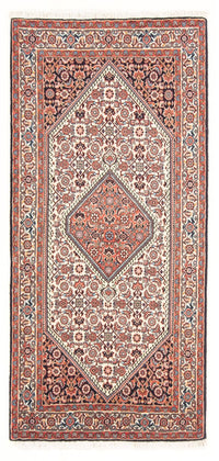 Persisk tæppe - Bijar - Royal - 161 x 85 cm - creme