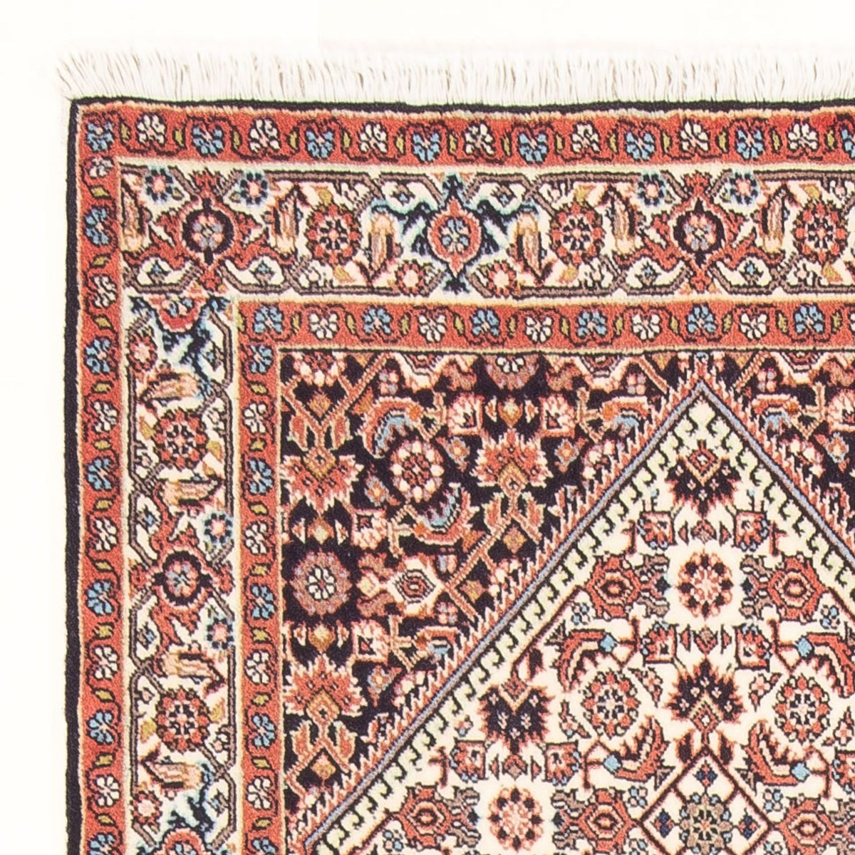Bidjar - Bukan Tæppe 85x161cm - Persisk tæppe - creme