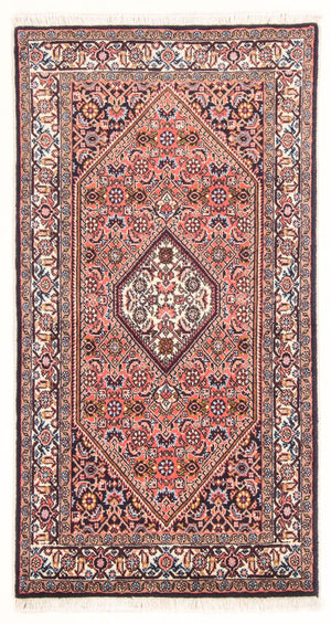 Persisk tæppe - Bijar - Royal - 150 x 82 cm - rød