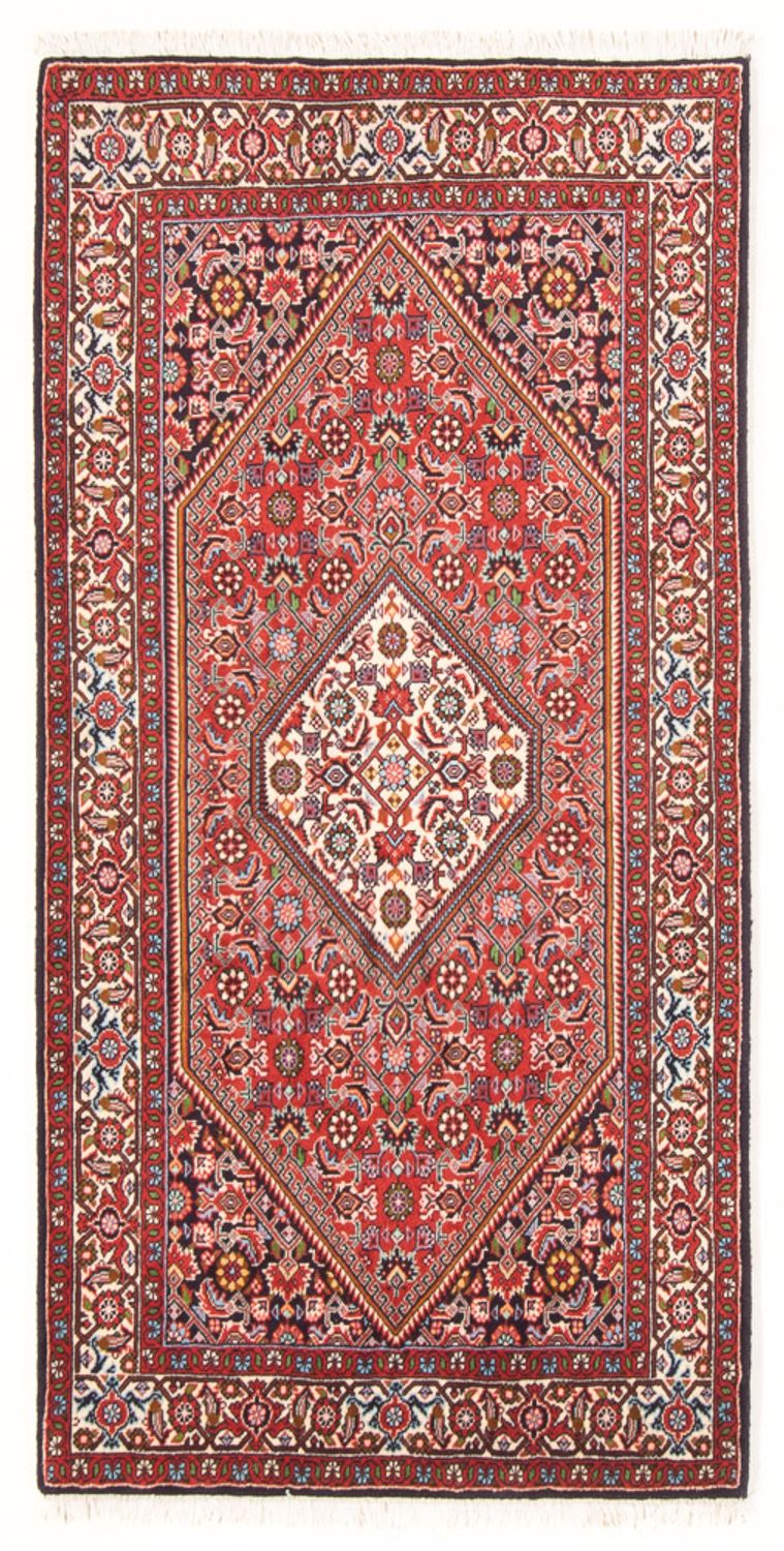Persisk tæppe - Bijar - Royal - 158 x 84 cm - rød